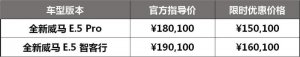 越级·出彩 全新威马E.5于4月15日正式上市