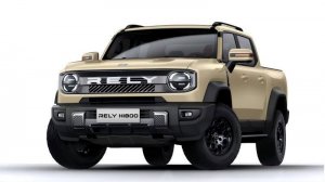 奇瑞全球首款柴混皮卡正式定名RELY Hi800，以动力和智能破局新赛道